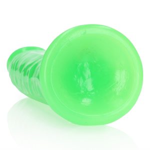 DILDO REALÍSTICO SLIM FLUORESCENTE (VERDE) | 22,5 CM - Image 5