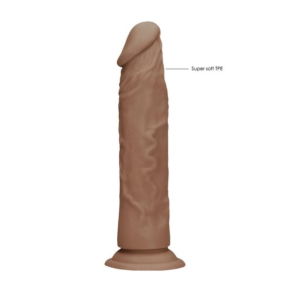 DILDO SEM TESTÍCULOS TAN | 17 CM