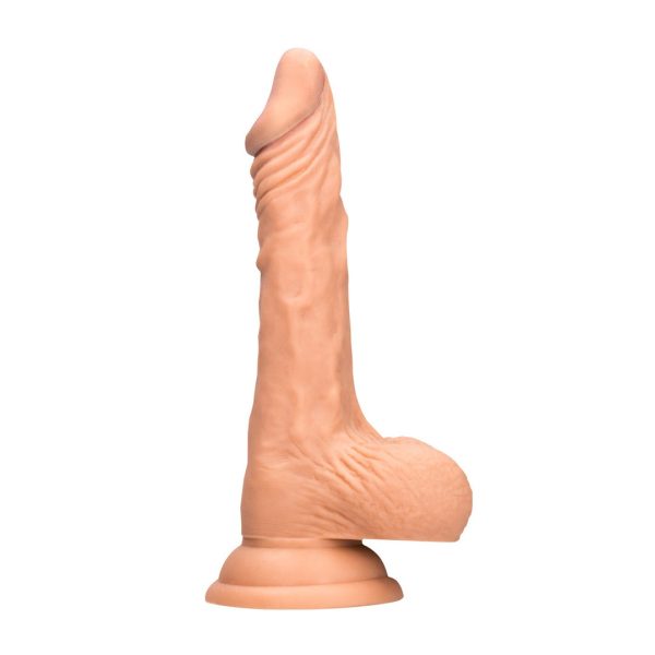 DILDO COM TESTÍCULOS REALROCK | 27 CM