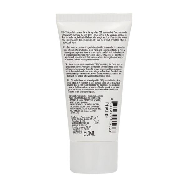 CREME NATURAL CBD PARA MULHER | 50 ML