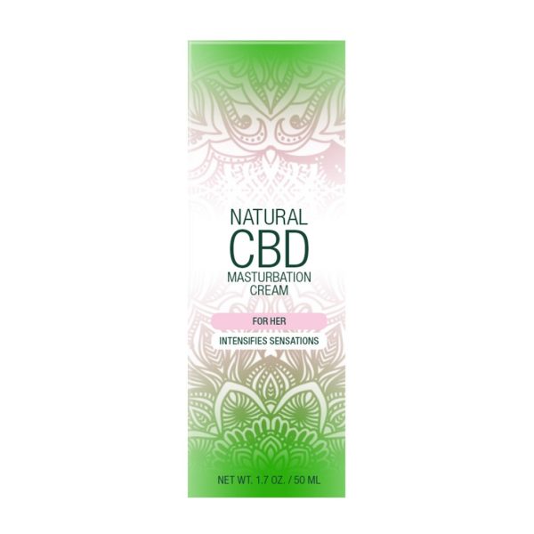 CREME NATURAL CBD PARA MULHER | 50 ML