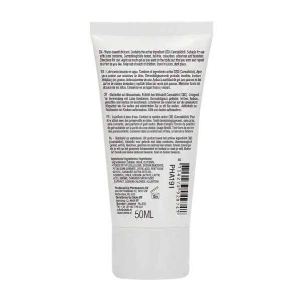 LUBRIFICANTE NATURAL CBD | 50 ML