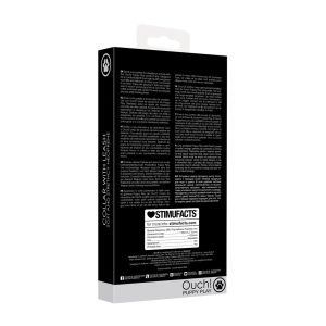 COLEIRA COM TRELA OUCH! (PRETO) 9 COLEIRA COM TRELA OUCH! (PRETO) - Image 3