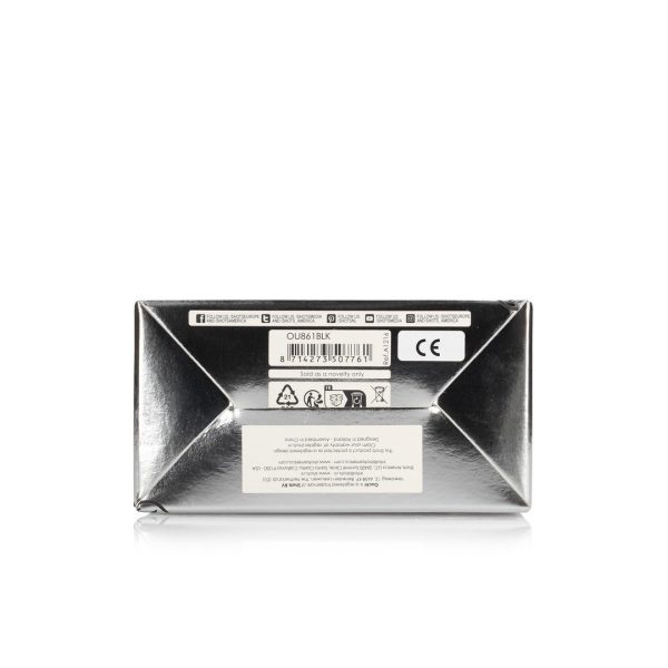 ARNÊS AJUSTÁVEL OUCH! COM VIBRADORES (PRETO)