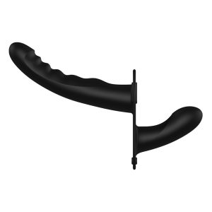 ARNÊS AJUSTÁVEL OUCH! COM DILDO (PRETO) - Image 4
