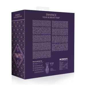 BOMBA PARA VULVA E SEIOS ENHANCE (ROXO) - Image 3