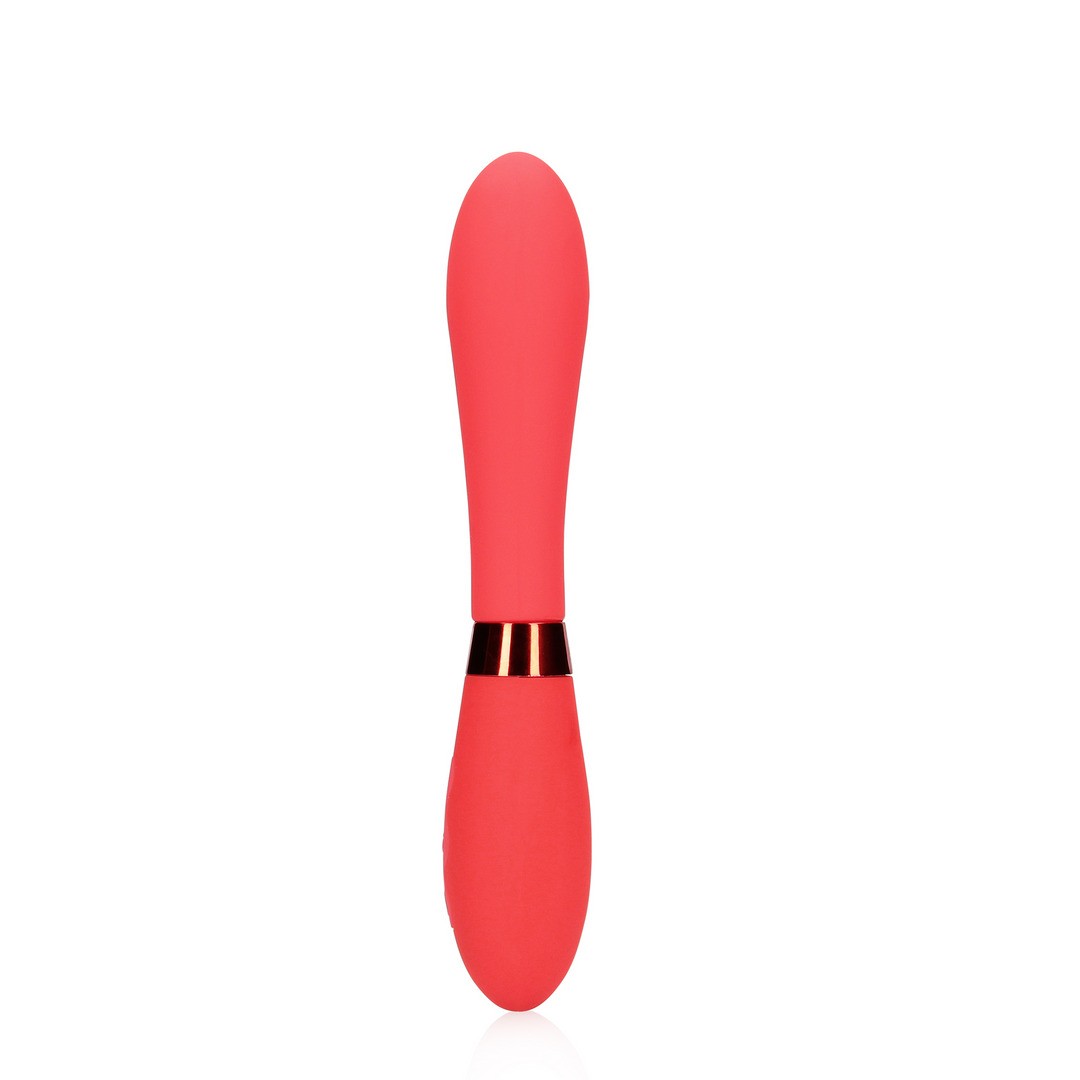 VIBRADOR DE SILICONE LOVELINE (VERMELHO)