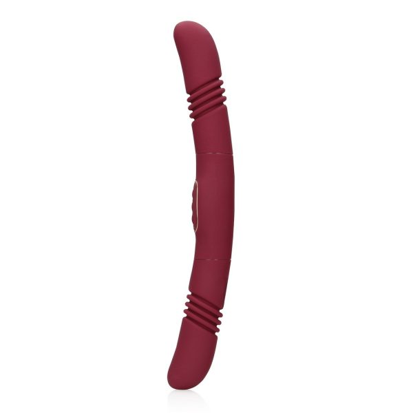 VIBRADOR DUPLO THRUSTING (BORDÔ) 5 VIBRADOR DUPLO THRUSTING (BORDÔ)