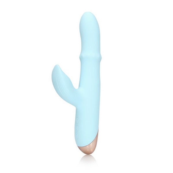 VIBRADOR RABBIT UP AND DOWN LOVELINE (AZUL)