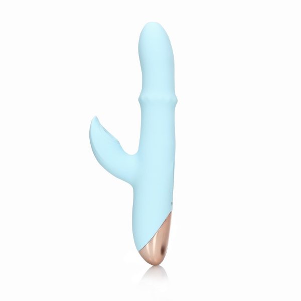 VIBRADOR RABBIT UP AND DOWN LOVELINE (AZUL)