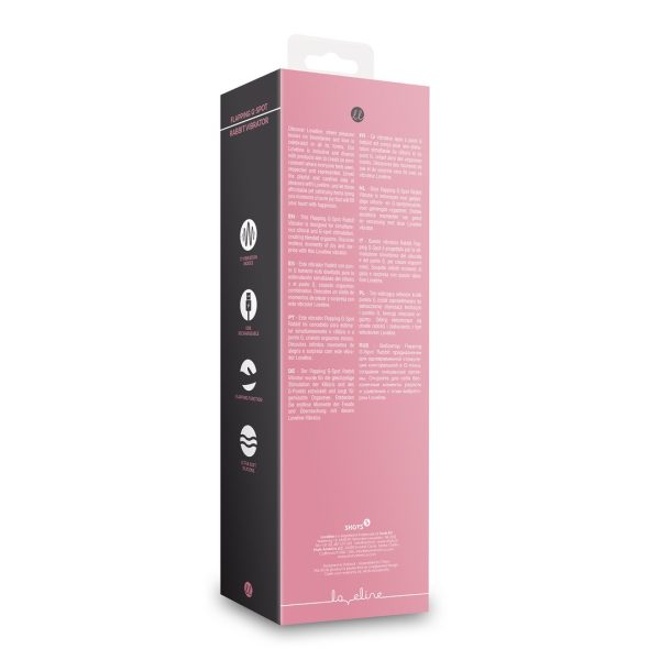VIBRADOR FLAPPING LOVELINE (ROSA)