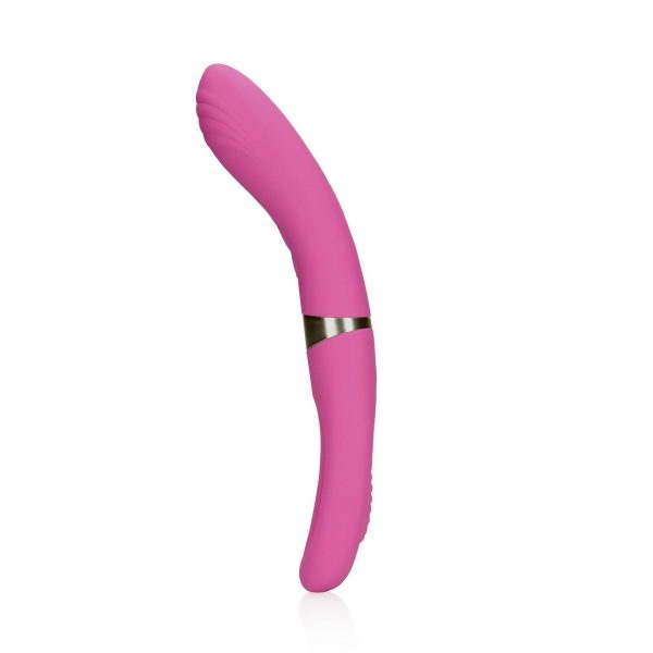 VIBRADOR DE DUPLA FACE LOVELINE (ROSA)