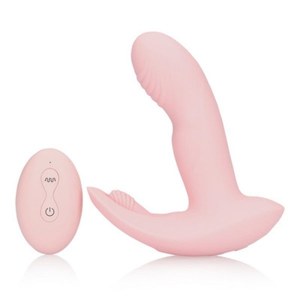 VIBRADOR DE MOVIMENTO DE DEDOS LOVELINE (ROSA)