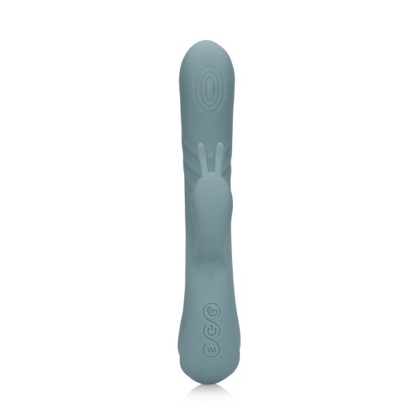 VIBRADOR RABBIT FINGERING MOTION (CINZA)