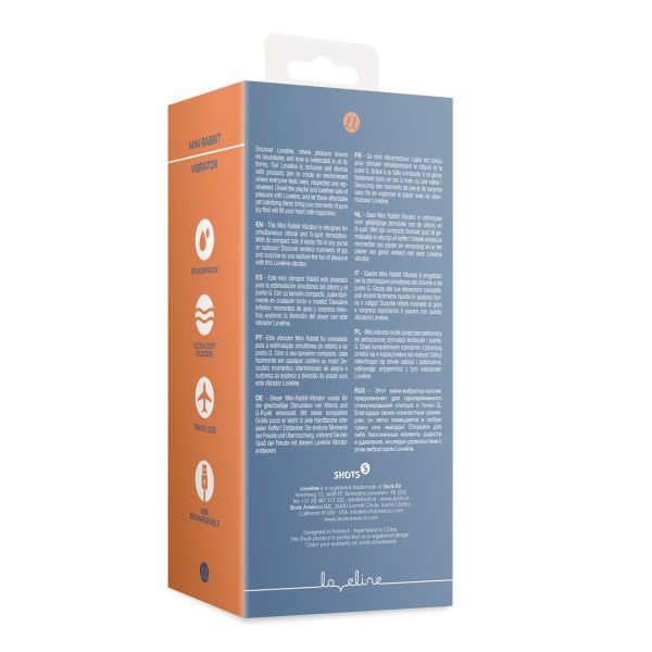 VIBRADOR RABBIT LOVELINE (AZUL) 2 VIBRADOR RABBIT LOVELINE (AZUL)