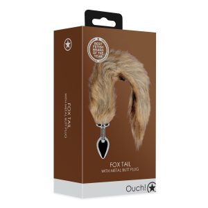 PLUG ANAL COM CAUDA DE RAPOSA