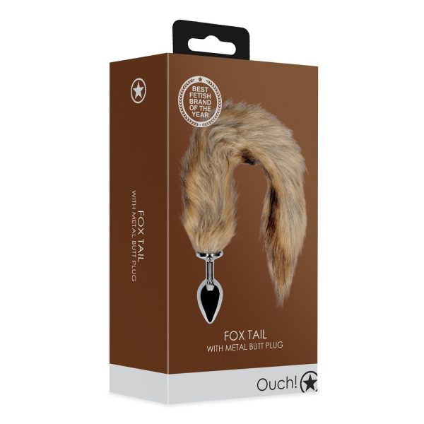 PLUG ANAL COM CAUDA DE RAPOSA