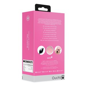 PLUG ANAL COM CAUDA DE COELHO OUCH! (ROSA) - Image 3
