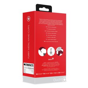 ALGEMAS COM PELÚCIA FURRY (VERMELHO) - Image 3