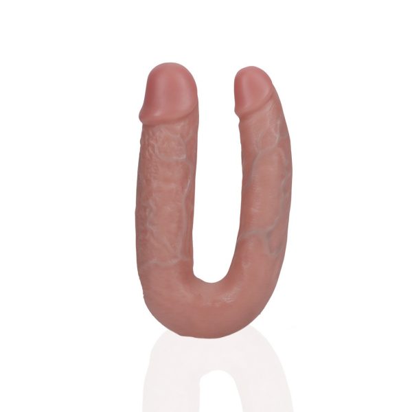 DILDO DUPLO FORMATO U | 12,7 CM