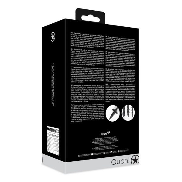 BOMBA DE ROSCA MANUAL ROSING (PRETO)