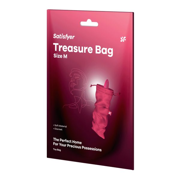 BOLSA TREASURE BAG SATISFYER MÉDIO (ROSA)
