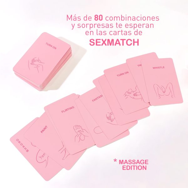 JOGO ERÓTICO SEXMATCH MASSAGE EDITION