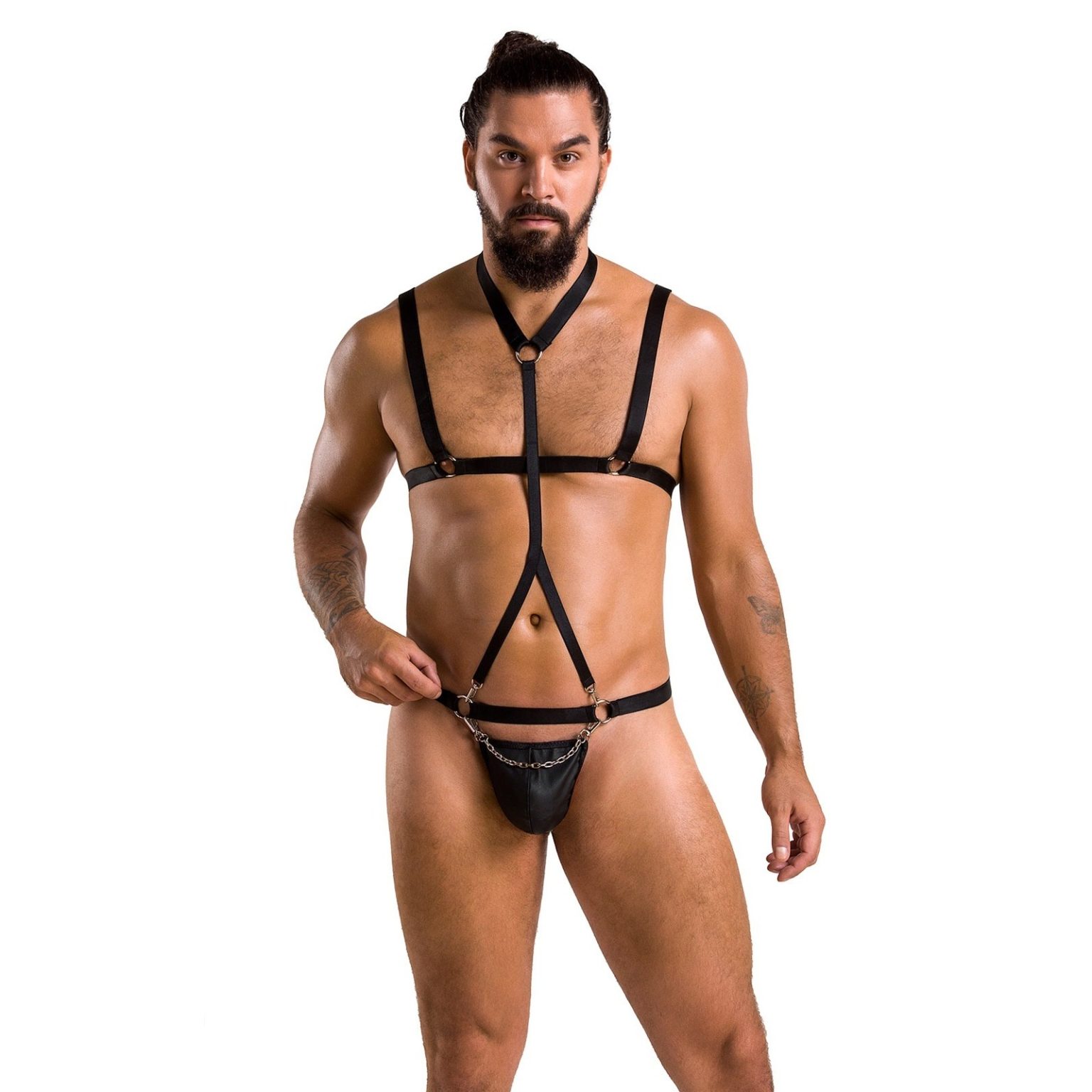 Flame Love Shop 10 CONJUNTO DE 3 PEÇAS ANDREW (PRETO)