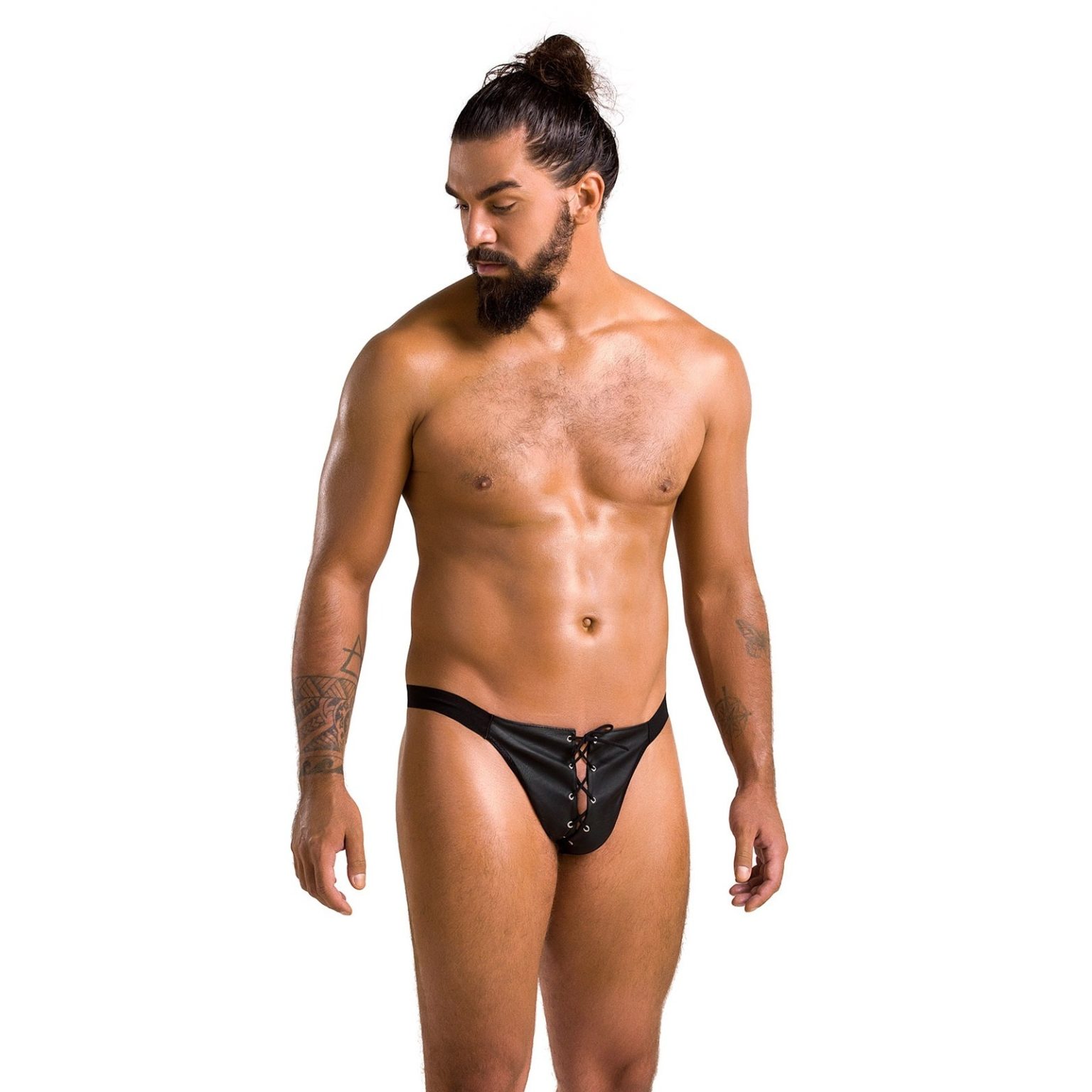 Flame Love Shop 6 SLIP COM ABERTURA BEN (PRETO)