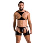 CONJUNTO DE 2 PEÇAS ARON (PRETO)