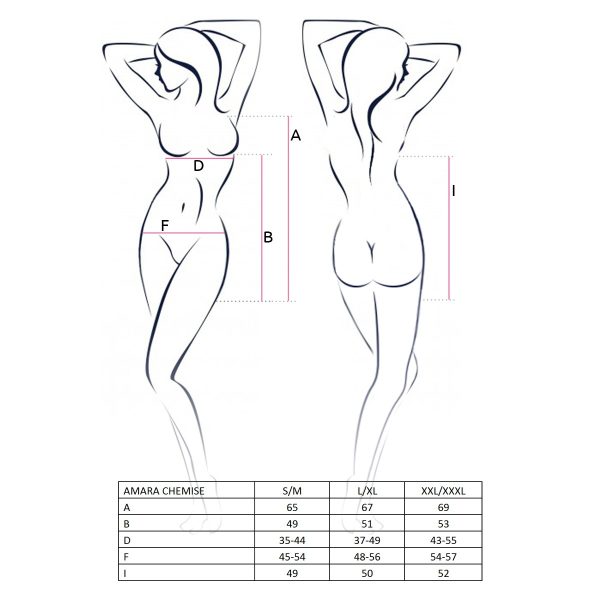 CAMISA DE NOITE E TANGA AMARA (BRANCO)