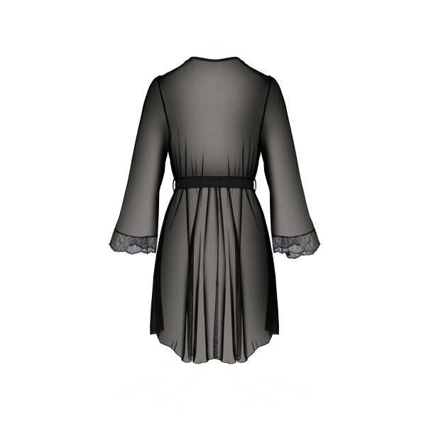 ROBE E TANGA AMBERLY (PRETO) | TAMANHO QUEEN 3 ROBE E TANGA AMBERLY (PRETO) | TAMANHO QUEEN