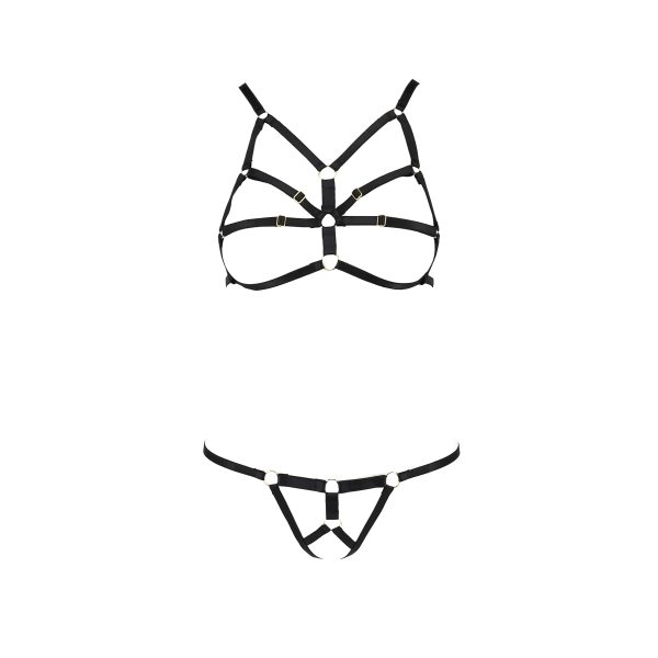 CONJUNTO DE 2 PEÇAS ARMANDA (PRETO) 2 CONJUNTO DE 2 PEÇAS ARMANDA (PRETO)