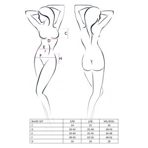 CONJUNTO DE 3 PEÇAS BLAKE (PRETO) 6 CONJUNTO DE 3 PEÇAS BLAKE (PRETO) - Image 3