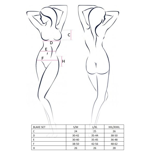 CONJUNTO DE 3 PEÇAS BLAKE (PRETO) 2 CONJUNTO DE 3 PEÇAS BLAKE (PRETO)