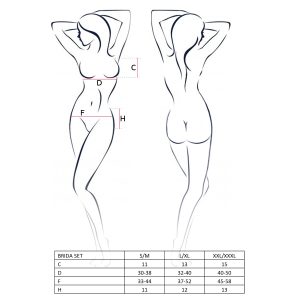 CONJUNTO DE 3 PEÇAS BRIDA (PRETO) 8 CONJUNTO DE 3 PEÇAS BRIDA (PRETO) - Image 4