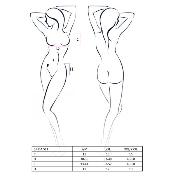 CONJUNTO DE 3 PEÇAS BRIDA (PRETO) 3 CONJUNTO DE 3 PEÇAS BRIDA (PRETO)