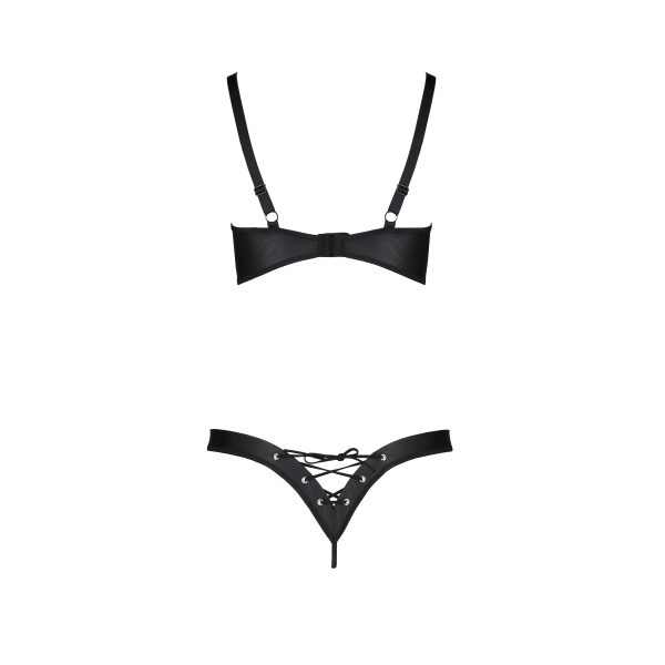 CONJUNTO DE 2 PEÇAS CELIN BIKINI (PRETO) | TAMANHO QUEEN 3 CONJUNTO DE 2 PEÇAS CELIN BIKINI (PRETO) | TAMANHO QUEEN