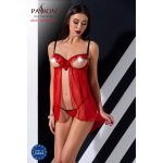 CAMISA DE NOITE E TANGA CHERRY (VERMELHO)