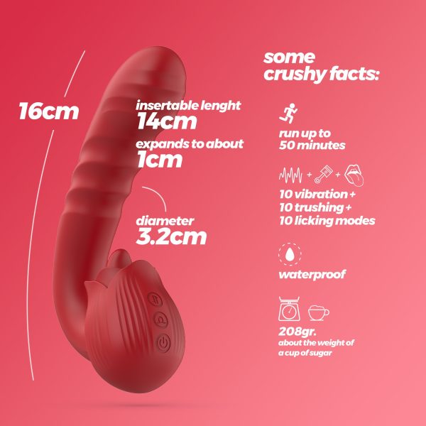 VIBRADOR OSIRIA (COM IMPULSO)