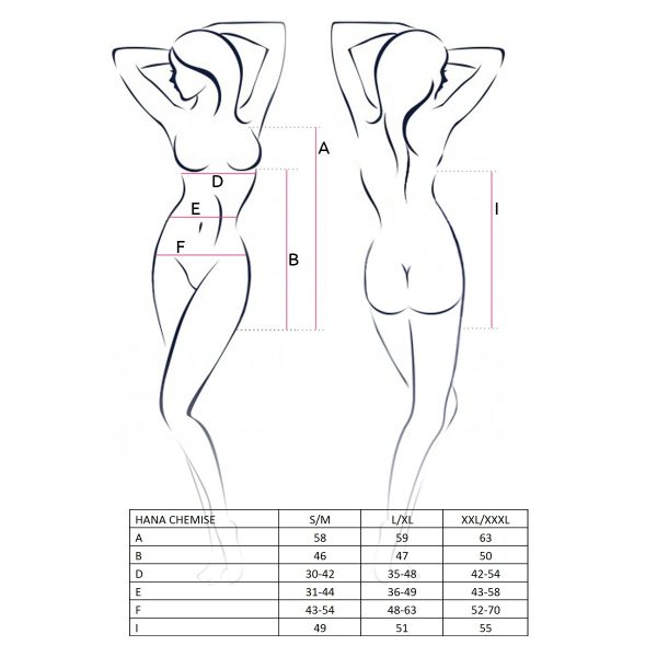 CAMISA DE NOITE E TANGA HANA (VERMELHO)