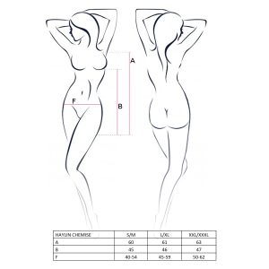 CAMISA DE NOITE E TANGA HAYLIN