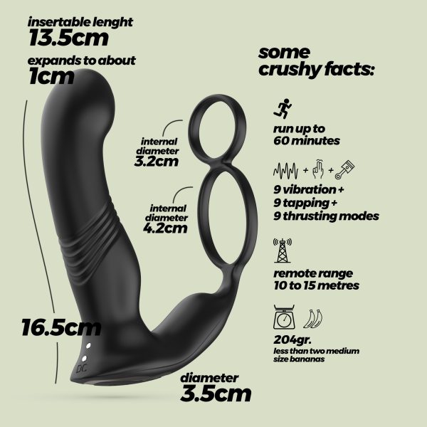 VIBRADOR DE PRÓSTATA ERIXOS (COM COMANDO) 7 VIBRADOR DE PRÓSTATA ERIXOS (COM COMANDO)