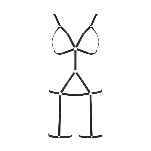 ARNÊS CORPORAL INDICA (PRETO)