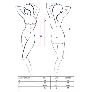 CAMISA DE NOITE E TANGA JANET (BRANCO) 4 CAMISA DE NOITE E TANGA JANET (BRANCO) - Image 2