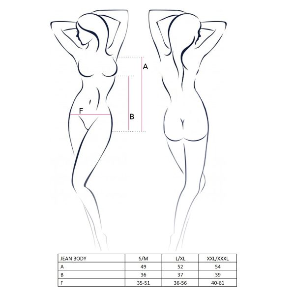 BODY JEAN (PRETO)