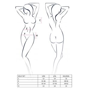 CONJUNTO DE 3 PEÇAS KELLY (PRETO) - Image 2