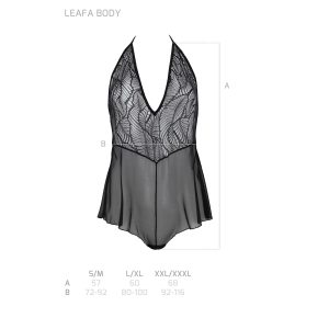 BODY LEAFA (PRETO) 10 BODY LEAFA (PRETO) - Image 5