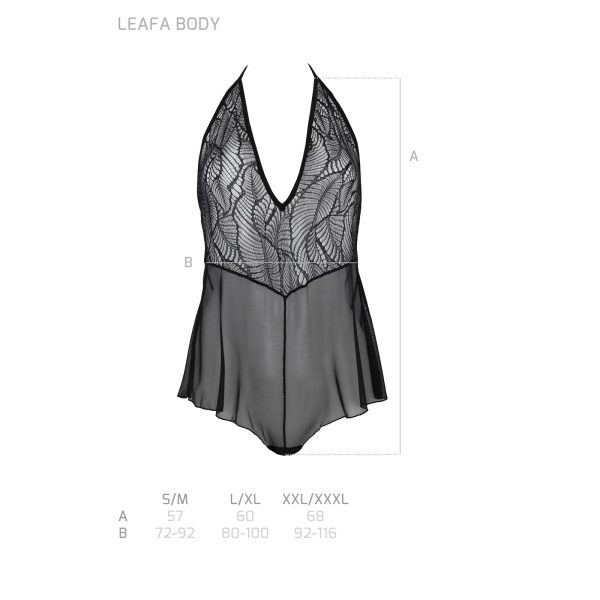 BODY LEAFA (PRETO) 4 BODY LEAFA (PRETO)