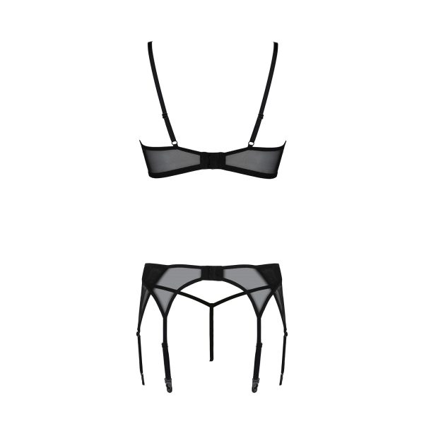 CONJUNTO DE 3 PEÇAS LEAFA (PRETO) 3 CONJUNTO DE 3 PEÇAS LEAFA (PRETO)